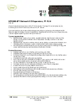 HRW HPE8884P1 Manual preview