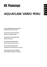 Preview for 1 page of HS Flamingo AQUAFLAM VARIO PERU Installation