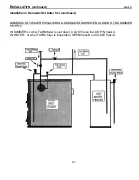 Preview for 25 page of HS Tarm 2000 Installation And Operation Manual