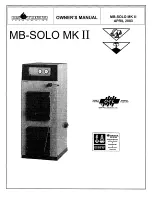 Предварительный просмотр 3 страницы HS Tarm MB-SOLO MK II Operation Manual