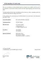 Preview for 22 page of HS-Technik BTC-PB Operating Instructions Manual