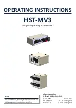 Preview for 1 page of HS-Technik HST-MV3-02 Operating Instructions Manual