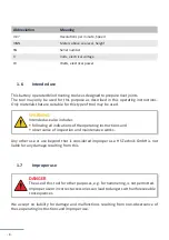 Preview for 8 page of HS-Technik RivBee RBL-15x Operating Instructions Manual