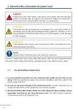 Preview for 12 page of HS-Technik RoboRiv Operating Instructions Manual