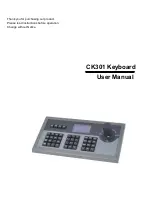 HS CK301 User Manual preview
