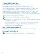 Preview for 8 page of HS FLUTTER Instructions For Use Manual