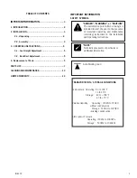 Preview for 3 page of HS Reliance 4200 Series Installation And Operating Instructions Manual