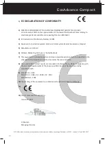 Preview for 22 page of HSF EcoAdvance Compact Installation & User Manual