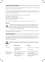 Preview for 13 page of HSGM 4006913511004 Operating Instructions Manual