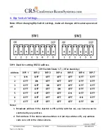 Preview for 7 page of HSI HuddleCam-HD 10X User Manual