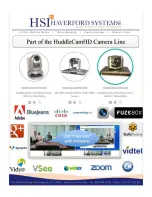 Preview for 19 page of HSI HuddleCam-HD 10X User Manual