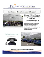 Preview for 20 page of HSI HuddleCam-HD 10X User Manual