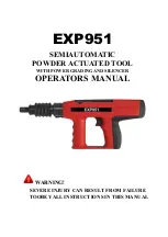 HSINHO EXP951 Operator'S Manual preview