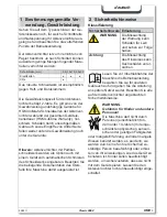 Предварительный просмотр 3 страницы HSM 386.2 Operating Instructions Manual