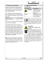 Предварительный просмотр 9 страницы HSM 386.2 Operating Instructions Manual