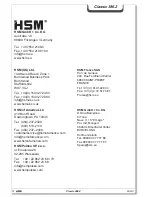 Предварительный просмотр 72 страницы HSM 386.2 Operating Instructions Manual