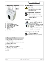 Preview for 11 page of HSM Classic 102.2 Operating Instructions Manual