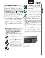 Preview for 7 page of HSM Classic 225.2 Operating Instructions Manual