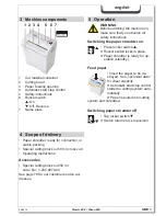 Preview for 11 page of HSM Classic 80.2 Operating Instructions Manual