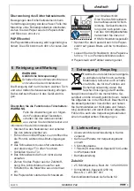 Preview for 10 page of HSM HSM1871 Operating Instructions Manual