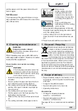 Preview for 18 page of HSM HSM1871 Operating Instructions Manual