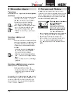 Предварительный просмотр 5 страницы HSM Primo 1200 Operating Instructions Manual