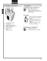 Предварительный просмотр 8 страницы HSM Primo 1200 Operating Instructions Manual