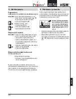 Предварительный просмотр 41 страницы HSM Primo 1200 Operating Instructions Manual