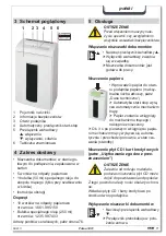 Предварительный просмотр 71 страницы HSM Primo 1401 Operating Instructions Manual