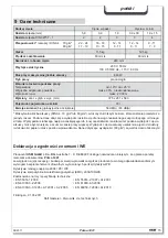 Предварительный просмотр 73 страницы HSM Primo 1401 Operating Instructions Manual