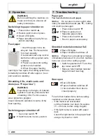 Preview for 12 page of HSM Primo 2600 Operating Instructions Manual