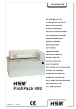 Предварительный просмотр 1 страницы HSM Profi Pack 400 Operating Instructions Manual