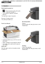 Preview for 10 page of HSM ProfiPack C400 Operating Instructions Manual