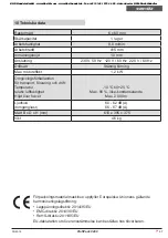 Preview for 47 page of HSM ProfiPack C400 Operating Instructions Manual