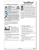 Preview for 15 page of HSM Pure 320 Operating Instructions Manual