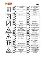 Preview for 3 page of HSM R 48000 Operating Instructions Manual