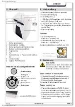 Preview for 5 page of HSM Securio B34 Operating Instructions Manual