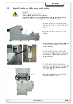 Предварительный просмотр 23 страницы HSM SP 5080 Operating Manual