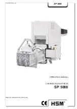 Предварительный просмотр 1 страницы HSM SP 5088 Operating Manual