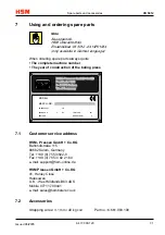 Предварительный просмотр 91 страницы HSM VK 5012 Operating Manual