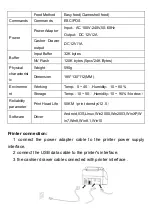 Preview for 5 page of HSPos 58MM User Manual