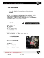 Preview for 14 page of hsr-benelli S-series Service Manual