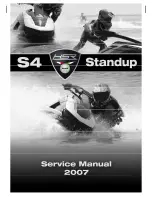 Preview for 1 page of HSR S4 Standup 2007 Service Manual