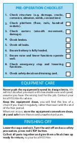 Preview for 9 page of HSS Hire 87200 User Manual