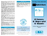 Preview for 1 page of HSS Hire G Saver Operating & Safety Manual