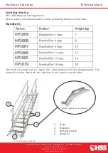 Preview for 11 page of HSS Hire Horisont Stairway User Instructions