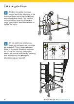 Preview for 14 page of HSS Hire Mobile Aluminium Tower 1450 Instruction Manual