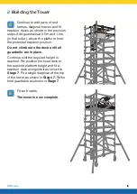 Preview for 17 page of HSS Hire Mobile Aluminium Tower 1450 Instruction Manual