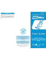 HSS Hire Power Scythe Operating & Safety Manual preview