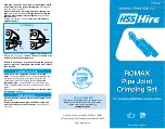 HSS Hire Romax 68111 Operating/Safety Instructions preview